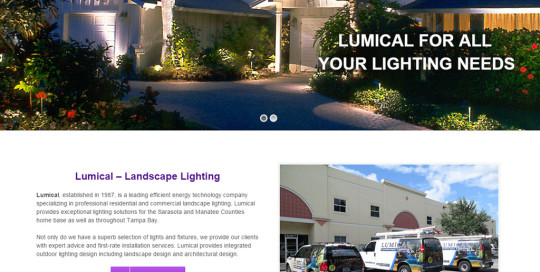 Website Design for Lumical