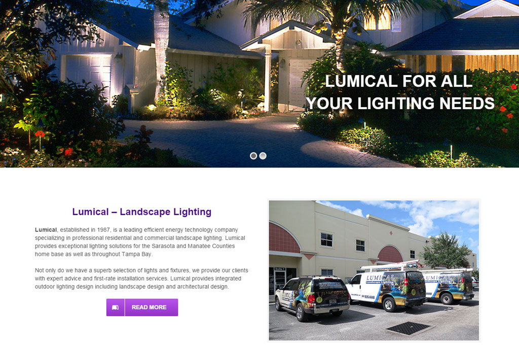 Website Design for Lumical